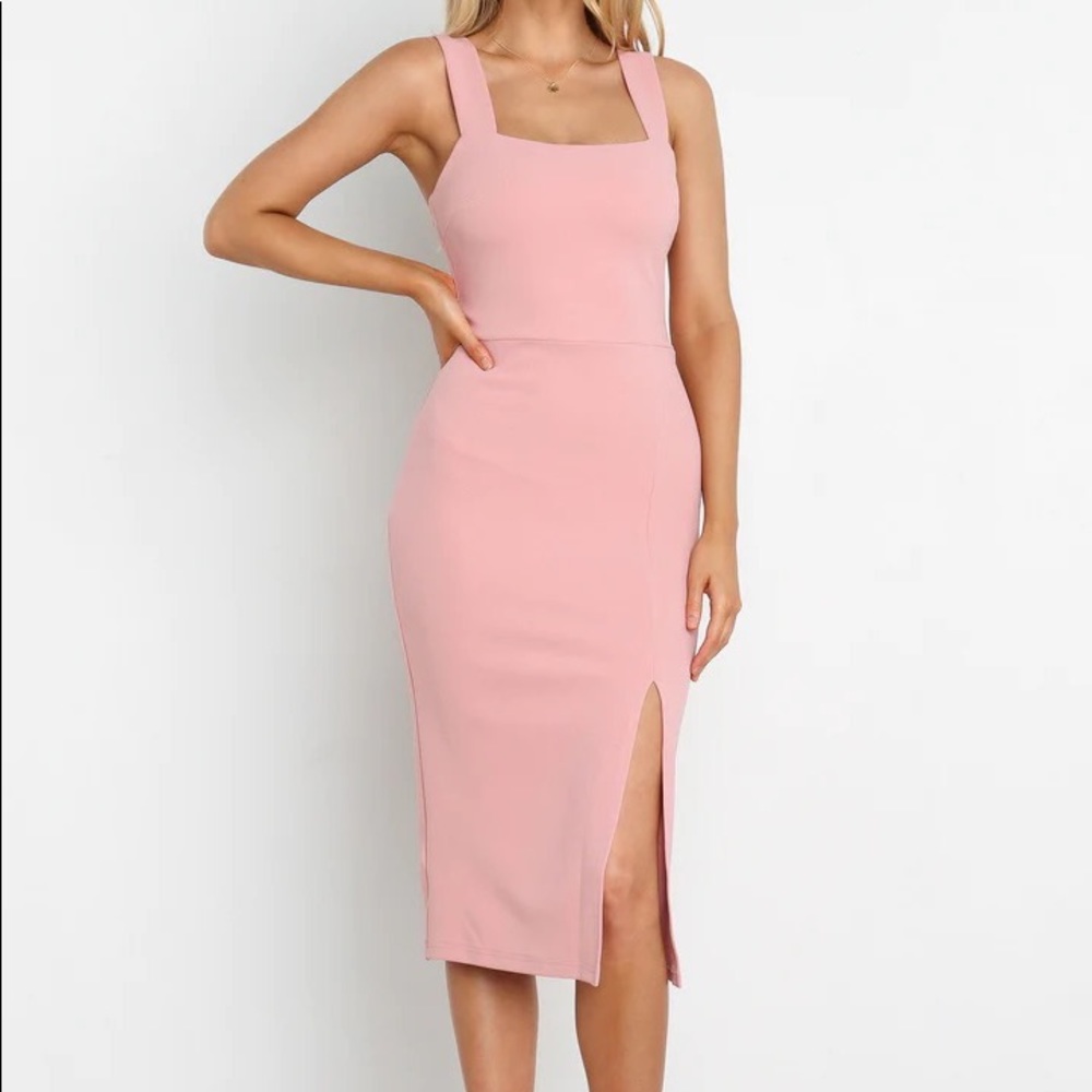 NWT Petal and Pup Hyatt Dress in Blush